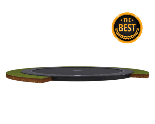 FlatGround Champion trampolin 430 cm (BEDST I TEST)